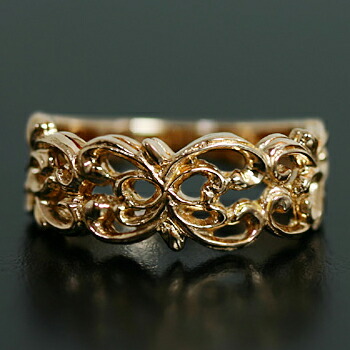 楽天市場】【割引クーポンイベント中】 フィレンツェ彫りメタルリング