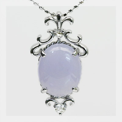 楽天市場】【ポイント10倍】 ラベンダー翡翠 ペンダントトップ
