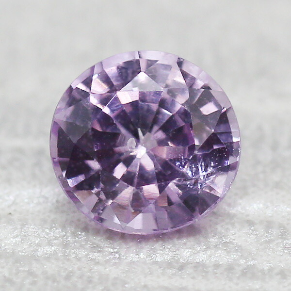 【ポイント10倍】 ☆4.3mm ファンシーカラーサファイア ラウンド 0.4ct 1個限定 ※こちらのルースを使用してのカスタマイズもお受けできます。 誕生石9月　pbn1
