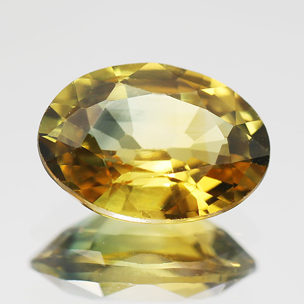 ☆バイカラーサファイア 0.96ct オーバル 限定1個 ※こちらのルースを使用してのカスタマイズもお受けできます。誕生石9月