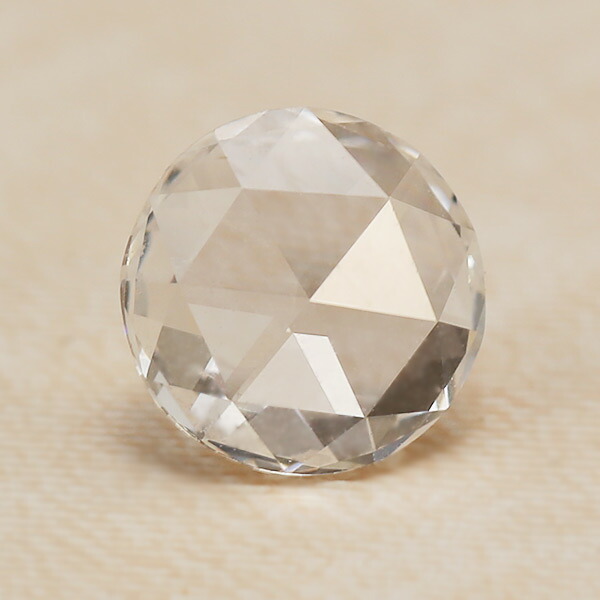 【ポイント10倍】 ☆0.403ct 5.48mm VS2 Eカラー ローズカットダイヤモンド ※こちらのルースを使用してのカスタマイズもお受けできます。誕生石4月　pbn1