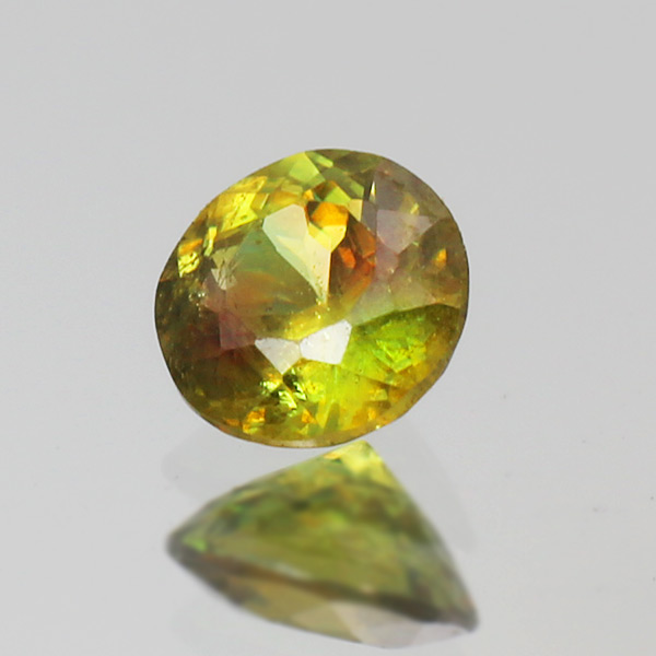 【ポイント10倍】 ☆クロムスフェーン ラウンド 0.2ct 限定1個 ※こちらのルースを使用してのカスタマイズもお受けできます。誕生石7月　pbn1