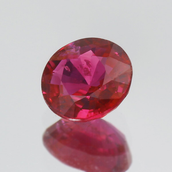 【ポイント10倍】 ☆鑑別書付 非加熱 ピジョンブラッド ルビー ラウンド 0.47ct 限定1個 ※こちらのルースを使用してのカスタマイズもお受けできます。誕生石7月 7pev|ベーネ・ベーネ