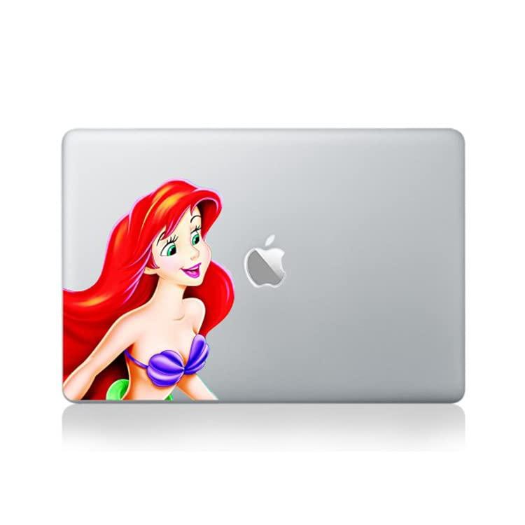 リトルマーメイド アリエル　人魚姫　Macbook13インチ対応 ステッカー 13.118 [並行輸入品]画像