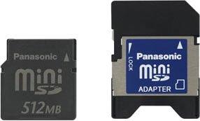 パナソニック RP-SS512BJ1K ミニSDメモリーカード512MB|ベネフィメントショップ