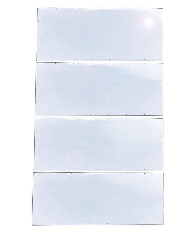 BRIGHTZ UDトラックス カゼット 超鏡面ステンレスメッキ荷台床パネル 4PC 【 TRUCK&minus;L&minus;144 】｜ベネフィメントショップ