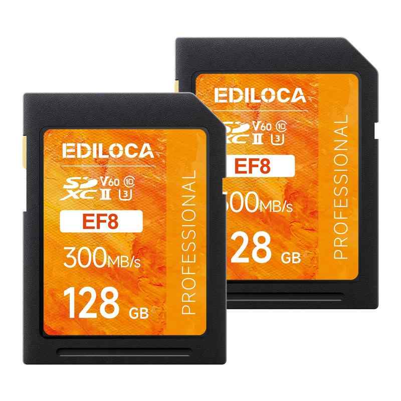 Ediloca EF8 SD Card UHS-II U3 V60