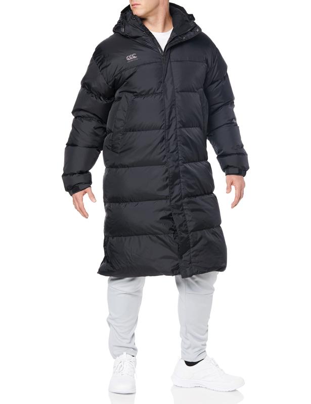 [カンタベリー] ダウンコートDOWN SIDELINE COAT ダウンサイドラインコート(ビッグサイズ) RG72704B メンズメンズ｜ベネフィメントショップ
