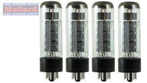 Mullard Reissue EL34 Power Vacuum Tube, Matched Quad (並行輸入)