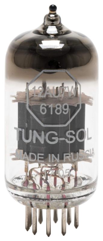 TUNG-SOL 12金7W/6189 細密画/mT 双3極管