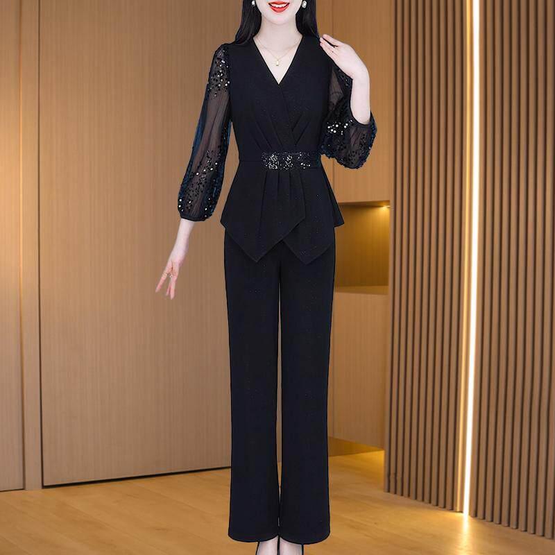 背広 レディース 春夏 御前上等感 セットアップ 今めかしい  雅びやか 表現スタイル 口さかしい 座標 日常使い走り 通い相応う 吸湿速乾 原料品 伸縮性