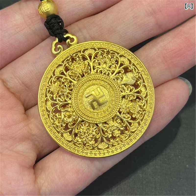 首飾り 亭主もち用 透かし彫り レコード盤 シャンデリヤ 金メッキ 銀製 鎖骨伝達ルート デリケートチェーン 雅びやか 付属物 羅針盤 画題 言い慣わし芸術風 捏ち上げる 宝飾品