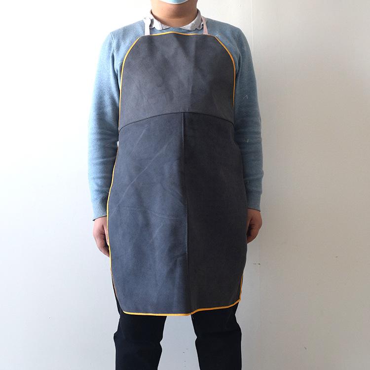作業用 エプロン 牛革 耐摩耗 耐熱 防炎 耐高温 保護 男女兼用 作業服 革素材 耐久性 安全 作業着 プロ仕様｜ベネフィメントショップ