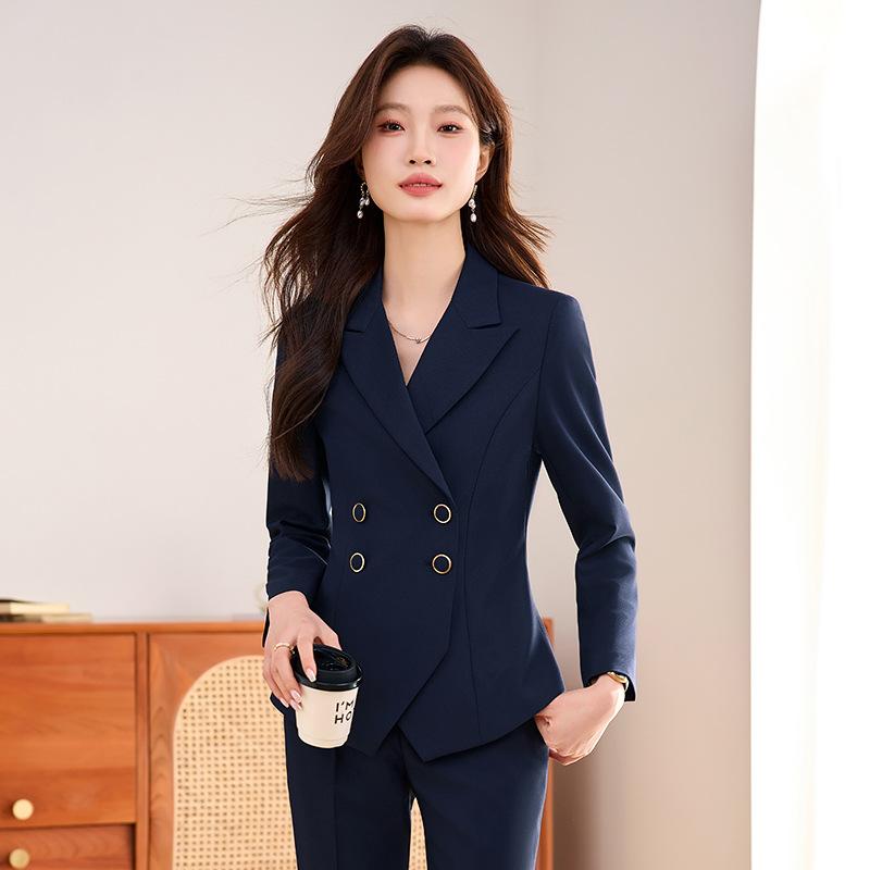 レディース スーツ セット 春夏 職業服 高級感 気品 ホテル フロント 制服 ジュエリーショップ 作業着 トップス スカート セットアップ ビジネス 事務服 通勤 フォーマル 綿混 軽量 伸縮性 ブラック グレー ネイビー ベージュ ハイウエスト スリ|ベネフィメントショップ