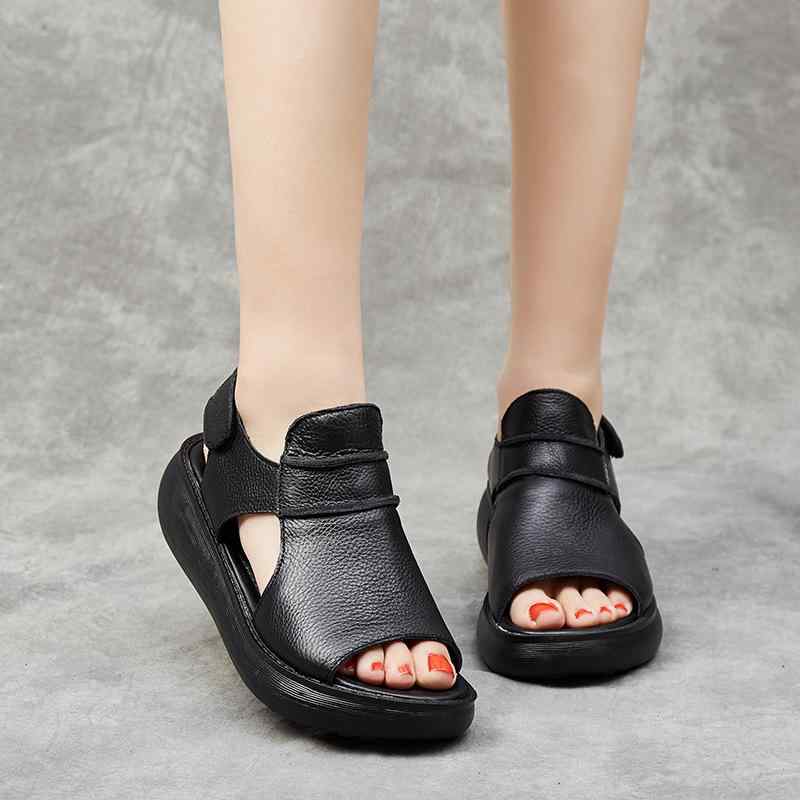 サンダル 御上さん用 砂浜 人情本 厚底 ウエッジソール 休? 夏 牛皮 インソール 厚底 座蒲団 雨合羽 通気性 軽さ 赤銅色系 さくら色系 黒いこと ハイヒール 同盟罷業一巡り 痛いところ格好のいい 普段使い走り アウトドア