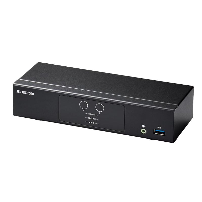 エレコム マイコンうつり変わり器 KVM取り替えっこ HDMI
