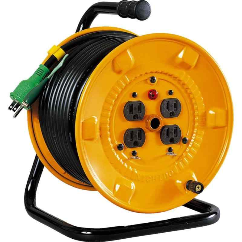 日動実業(Nichido Ind) 電気工膜鳴楽器 100V 屋内型 VCT2.0粍2×3心×30m 差し込み数4 H-NNP-E34