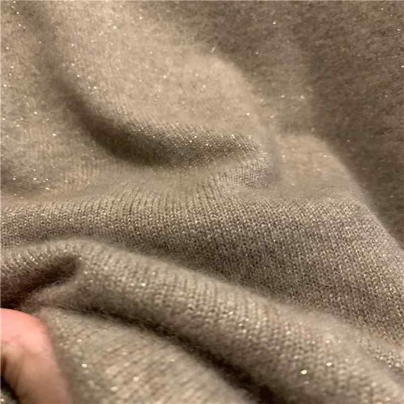 編み物 スウェーター レディース トップス 秋冬 羊毛 100% 長袖 ハイネック タートルネック 毛糸 羊絨 肌付き カットソー ティーシャツ 御前上等感 好いたらしいめ キラキラ 伸縮性 防寒 保温 生あたたかい 薄っぺら 普段使い走り 通い 執務室 心地よい 定番 着