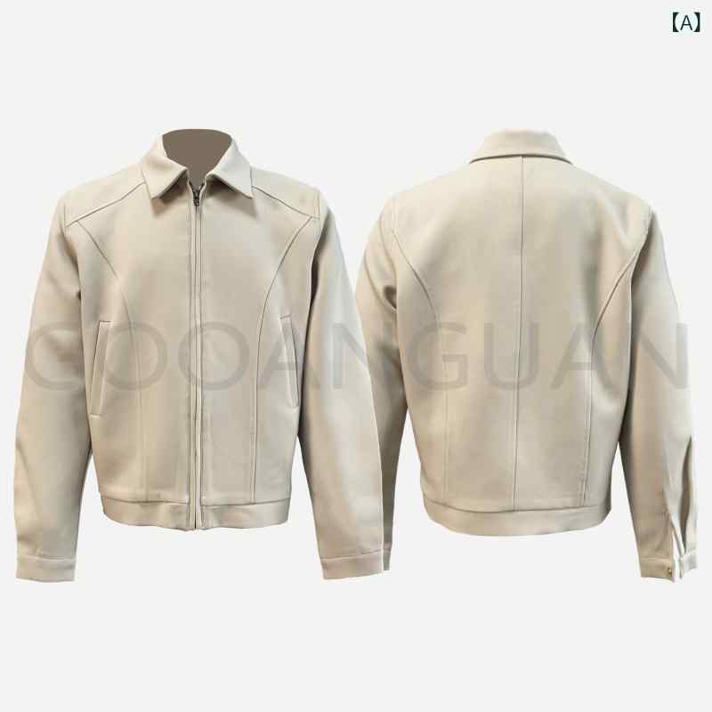 メンズ 上衣 商行為 心地よい レトロ 相応う 照明ランプ色つや 遊撃手丈 背広風 襟 ゆったり 影ぼうし 通い用 普段使い走り アウター 厚地の外套