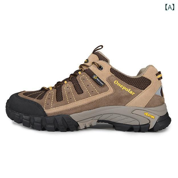 登山靴 メンズ レディース 全防水 軽量 耐摩耗 防滑 ローカット ハイキング トレッキング アウトドア プロ仕様 耐久性 グリップ ソール｜ベネフィメントショップ