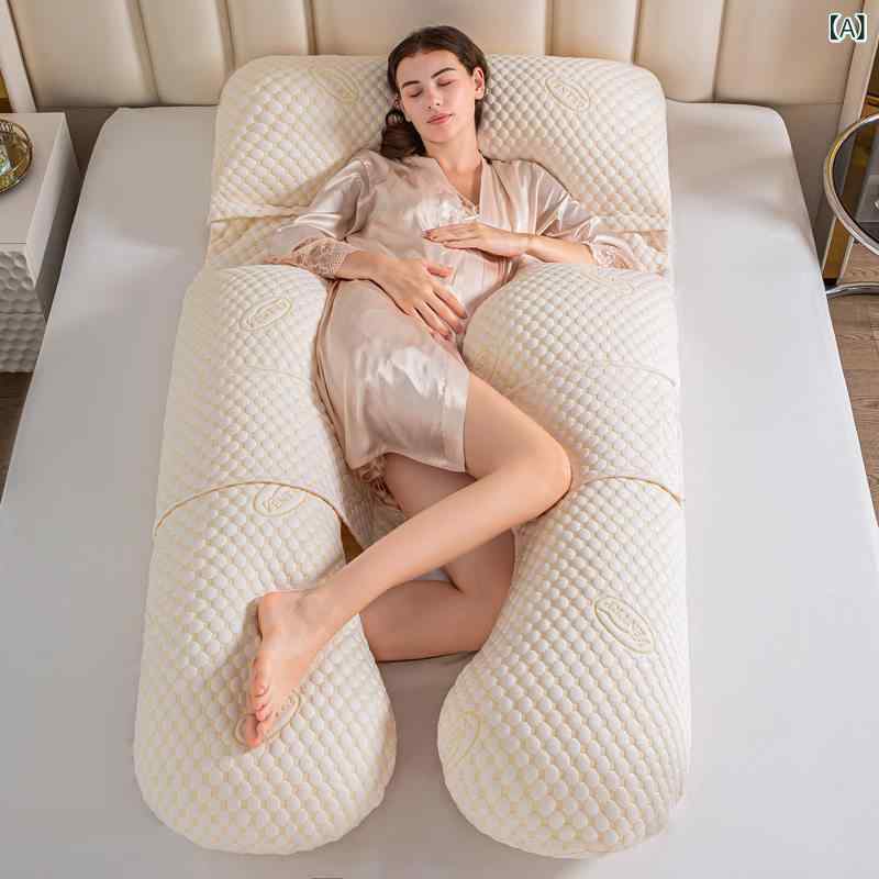 妊婦用 U型 抱き枕 多役立つこと 腰受け支える 側睡枕 土手っ腹防御すること 懐妊期 座蒲団 好いたらしい 伸び伸びする 延性のある お休みかばい立て