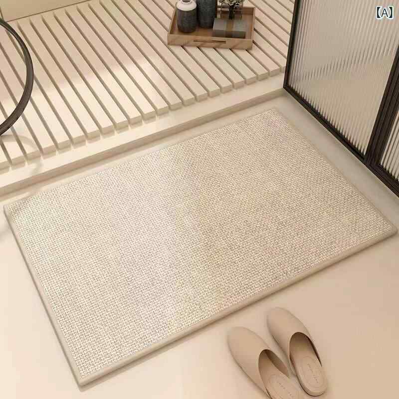 風呂場引っ敷き 吸水 防滑 室内用便器用 部屋の入り口引っ敷き 洗面用むき 引っ敷き 立ち会い場引っ敷き 延性のある原料品 好いたらしい 普段使い走り 室内用 御前上等感