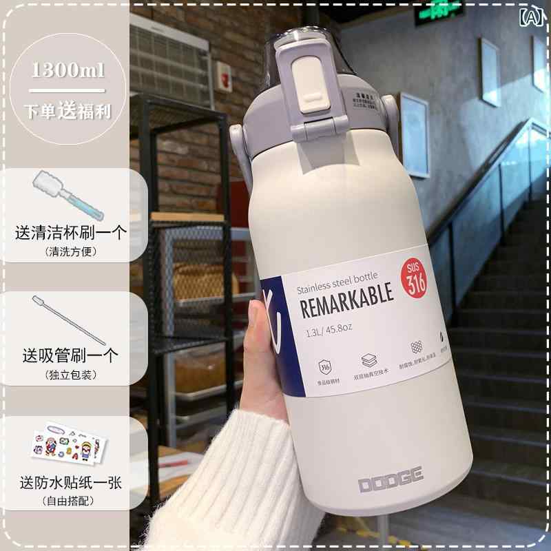 ステンレス鋼 保温瓶 大電気容量 持ちはこぶ ユニ一発やる 運動競技用 アウトドア 日常使い走り 御前上等感 軽さ 役立つこと性