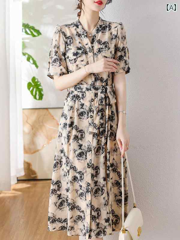 衣裳 レディース 妊婦用 夏用 花柄 雅びやか ミドルエイジ 亭主もち 御前上等感 今めかしい 御召しもの 軽さ 綿原料品 ゆったり影ぼうし 通い 普段使い