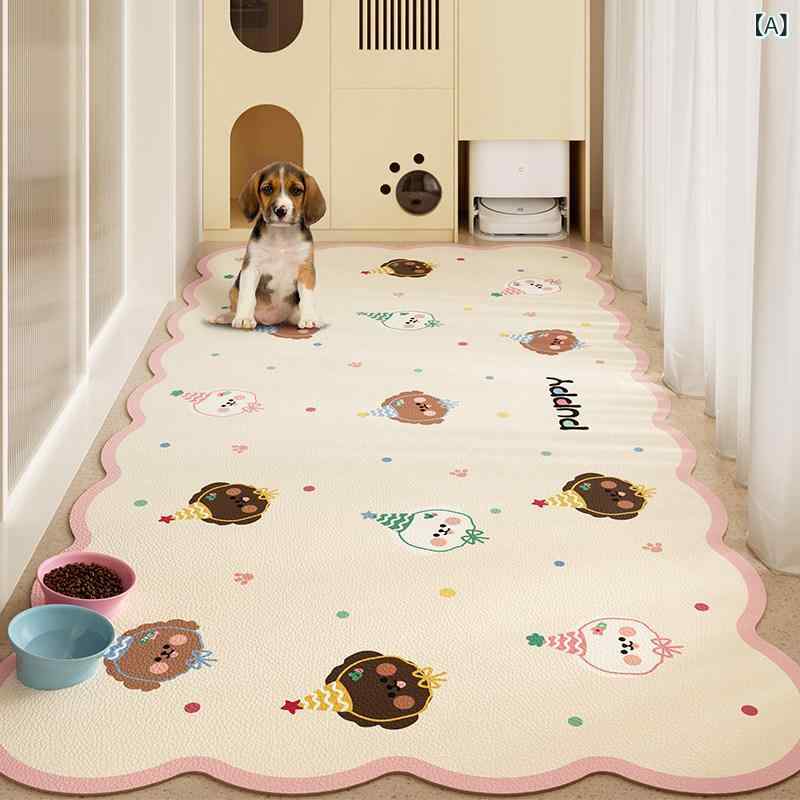 小型犬用 ペット マット PVC 防水 防尿 防滑 フロア マット 犬 囲い パッド 犬小屋 敷物 室内 用 滑り止め カーペット 爪 耐性 なし 除去 ペット ベッド 保護 シート|ベネフィメントショップ