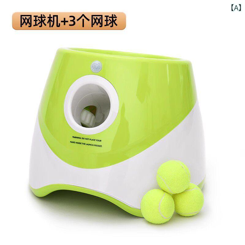 犬用 おもちゃ 自動 テニスボール 発射機 ボーダーコリー ペット 用品 インタラクティブ 遊具 解消 玩具 ランチャー 機能 付き｜ベネフィメントショップ