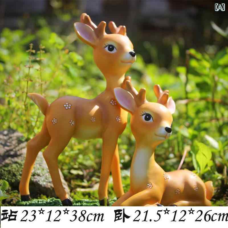 飾りつけ 室内装飾 愛くるしげ で 愛くるしげ 鹿の 飾りつけ マイクロ ランドスケープガーデン 脂 毛の荒物 多 肉 草木 ポット かざり付ける 幼稚園の 生あたたかい 調度品