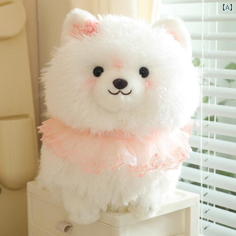 ぬいぐるみ お坊っちゃん ちびっ子用 愛くるしい ポメラニアン犬 犬ころ 写実的 ふわふわ ブランケット原料品 室内命のせんたく 手あそび  飾りつけ ホンブルグ帽手当たり 愛玩動物手あそび