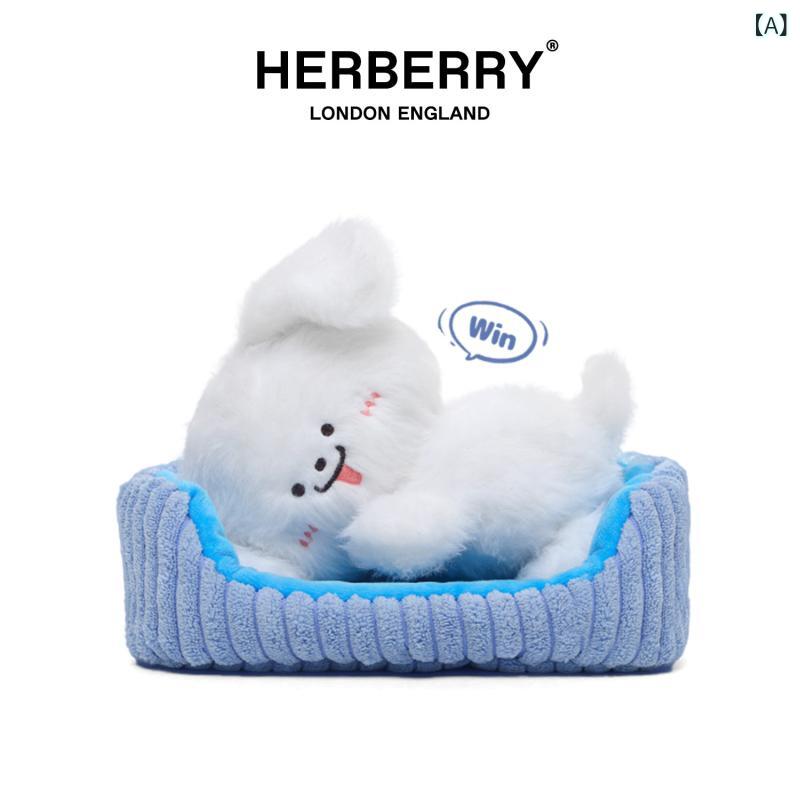 ぬいぐるみ 女の犬ころ 犬ころ 愛くるしい ふわふわ プラッシュトイ パステル色の 原料品 室内命のせんたく 手あそび 室内装飾 飾りつけ パウダーコンパクト 大きさ 癒し 品目