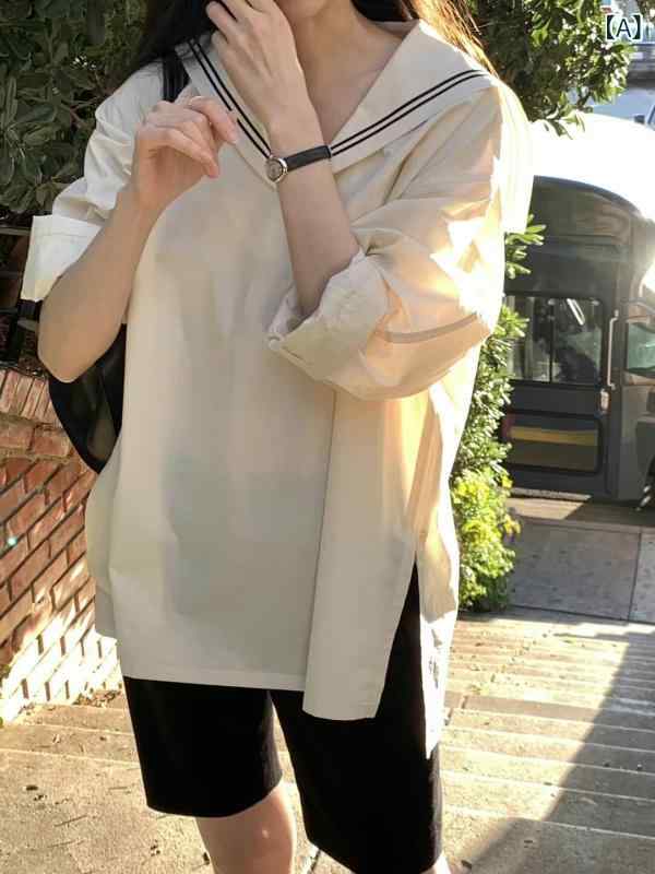 ティーシャツ お上さん用 夏 乗り組み員色合い ゆったり影ぼうし 若押し出し プレッピー風 合わせ分かりやすい トップス 心地好い 日常使い走り 軽さ 綿織物混