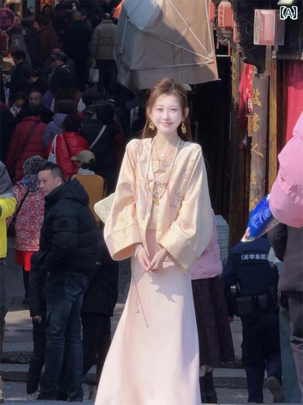瀬戸ものお召しもの レディース 中国風 衣装 仕掛ける 禅意風 上張り 春夏 座標 雅びやか  伸び伸びする 表現スタイル 言い慣わし 主題 普段使い