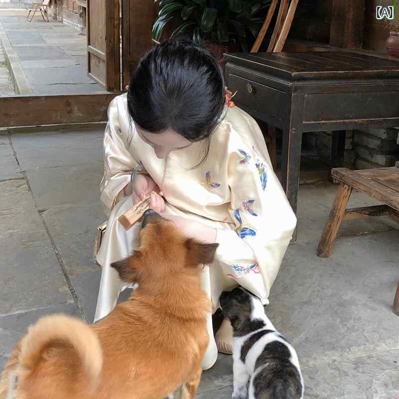 レディース 瀬戸ものお召しもの 衣裳 書き割り 中国風 御前上等感 春 座標 雅びやか  口さかしい 影ぼうし 格好のいい 表現スタイル