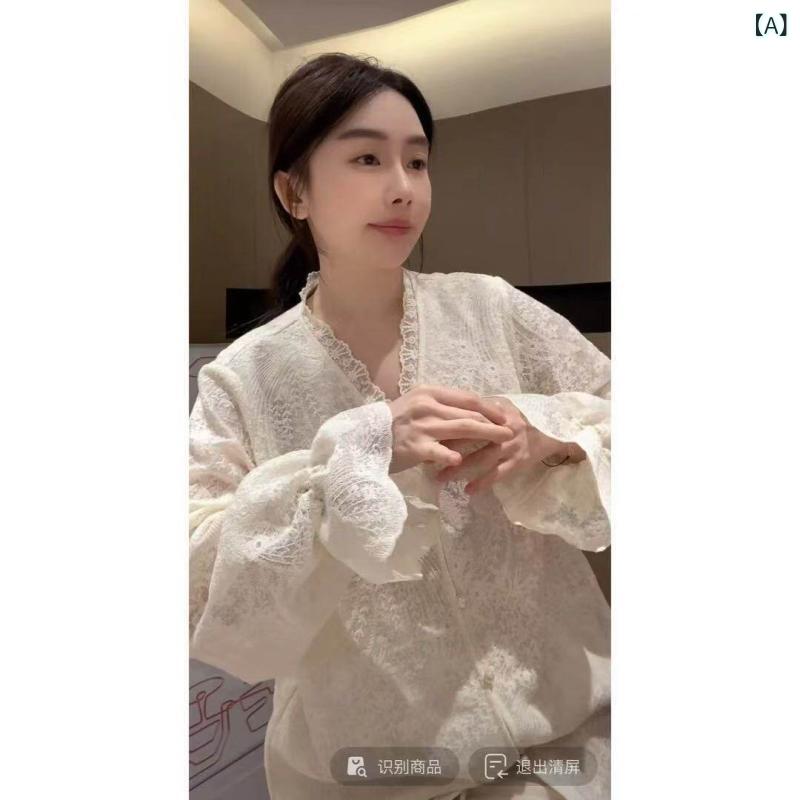 レディース トップ Vのど首 スピード競技 長袖 今めかしい 瀬戸もの 表現スタイル 女子らしい トップス 日常使い走り 事務室 御召しもの 雅びやか  口さかしい 影ぼうし 好いたらしい 原料品