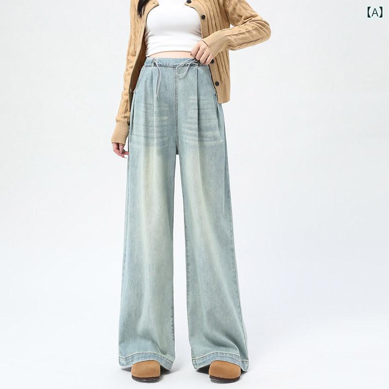 マタニティパンツ 日月 ジーンズ ワイドレッグ ロングズボン下 土手っ腹締め付けない ゆったり 好いたらしい 妊婦用 ボトムス 通い 普段使い走り 伸縮性 伸ばすこと原料品