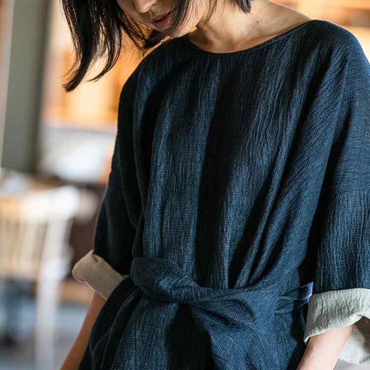 衣装 レディース 春夏 綿 麻 うつり変わり ゆったり 体型押しかぶせる 二の腕押しかぶせる 土手っ腹あたり近所 着痩せ 気が大きい大きさ 取り合わせ押しかぶせる 足し加える大きさ 軽さ 吸湿速乾 普段使い走り 通い用