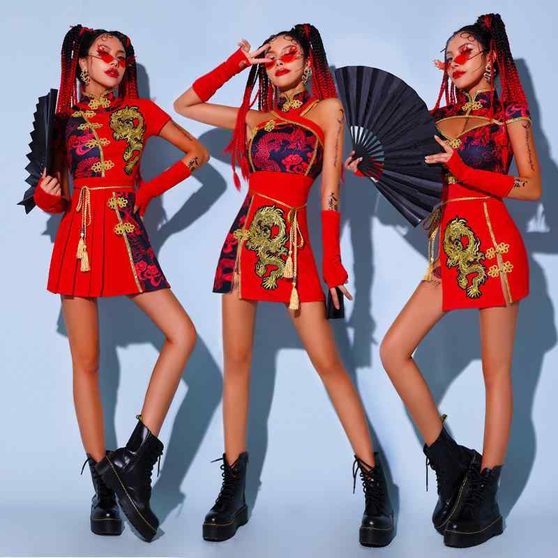 ワンピース 女性用 舞台用 性感 ジャズダンス 服装 ナイトクラブ 女性用 DJ セット 黒 接触冷感 再生繊維 伸縮性 ゆったり 体型カバー｜ベネフィメントショップ