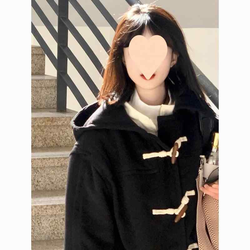 厚地の外套 レディース 秋冬 毛・希 アウター ダッフルコート トグルボタン ロング丈 マキシ丈 真っただ中丈 チェスターコート 体型押しかぶせる 気が大きい大きさ ゆったり 生あたたかい 防寒 朦々たる 普段使い走り 通学 通い 執務室 フォーマル 黒いこと 黒