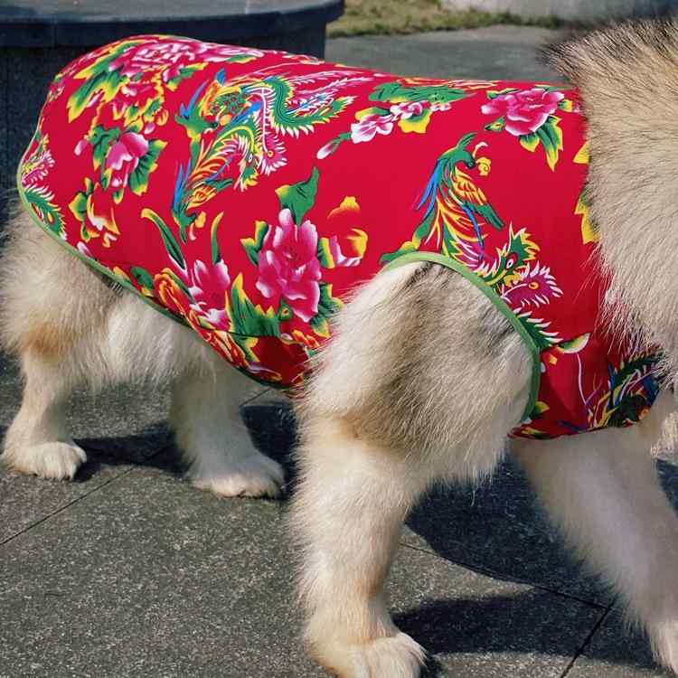 ペット服 春夏 大花柄 ベスト 犬猫用 かわいい 花柄 通気性 軽量 快適 素材 綿混 ゆったり フィット 日常使い アウトドア|ベネフィメントショップ