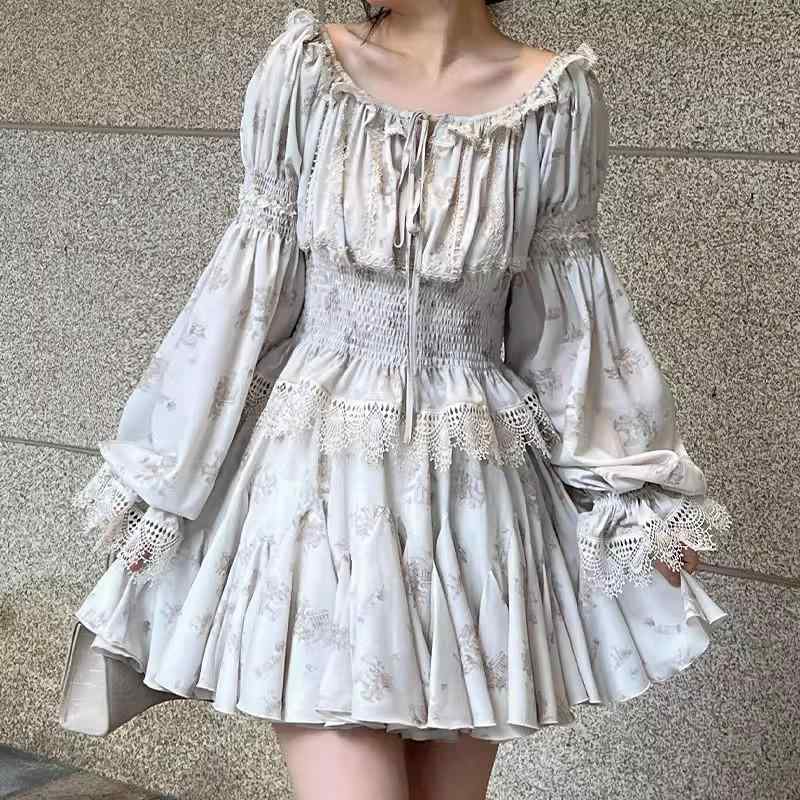 セットアップ レディース 上下セット ブラウス スカート 2点セット フレンチスタイル 花柄 フラワー プリント レース オフショルダー デコルテ魅せ 五分袖 ウエストマーク ハイウエスト タイトスカート ミディ丈 膝丈 エレガント フェミニン 大人かわ｜ベネフィメントショップ