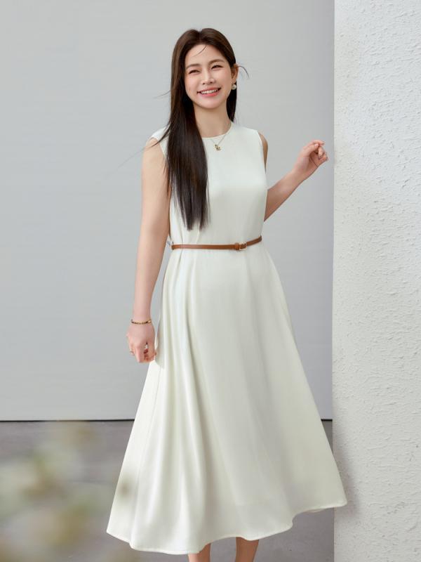 ワンピース レディース 大きいサイズ 体型カバー ゆったり 着痩せ 長袖 ロング丈 切り替え素材 肌触り良い 高級感 エレガント 清潔感 カジュアル ナチュラル お出かけ 普段使い デート 通勤 通学 旅行 オフィス シンプル 無地 春秋|ベネフィメントショップ