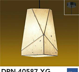 大光電機(DAIKO)和風シャンデリヤ点火装置(白熱電球色)DPN-40587YG【工事已むを得ず型】