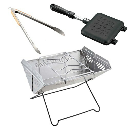 キャプテンスタッグ V型 スマートグリル キャスト アルミ ホットサンド トースター q ウッドグリップトング 35cm 焚火グリル ホットサンドメーカー 3点セット Ug 48 Ug 3005 Ug 3228 Captainstag ラッピング不可 みつはぴ Bouncesociety Com