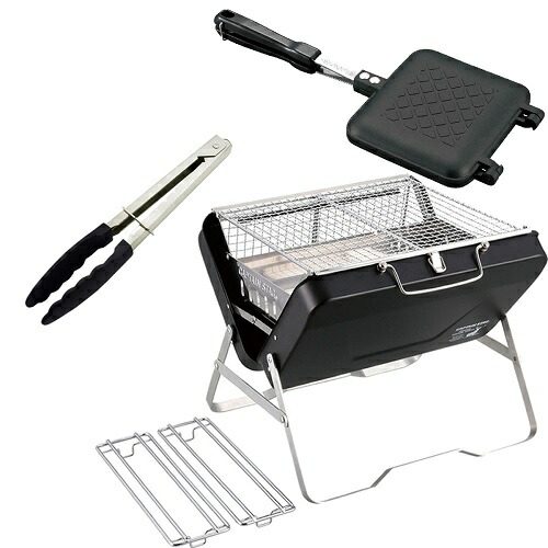 キャプテンスタッグ Csブラックラベル V型 ファイアグリル ワイド キャスト アルミ ホットサンド トースター 貝印 ナイロントング 240mm 焚火グリル ホットサンドメーカー 3点セット Ug 77 Ug 3005 Dh 7103 Captainstag ラッピング不可 みつはぴ Andapt Com