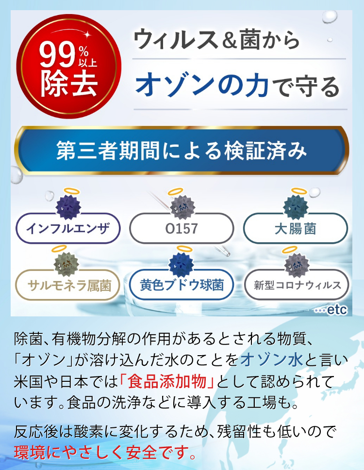 肌に優しいオゾン除菌セット 日本製 水だけで除菌 携帯オゾン水生成器 田中金属製作所 ボリーナ オースリーミスト O3 Mist By Bollina 除菌スプレー Tk Ku 0001 Tkku0001 充電式 携帯用 コスパ おもちゃ 食品 除菌 除菌水 消臭 脱臭 マスク スマホ スプレー 除菌液