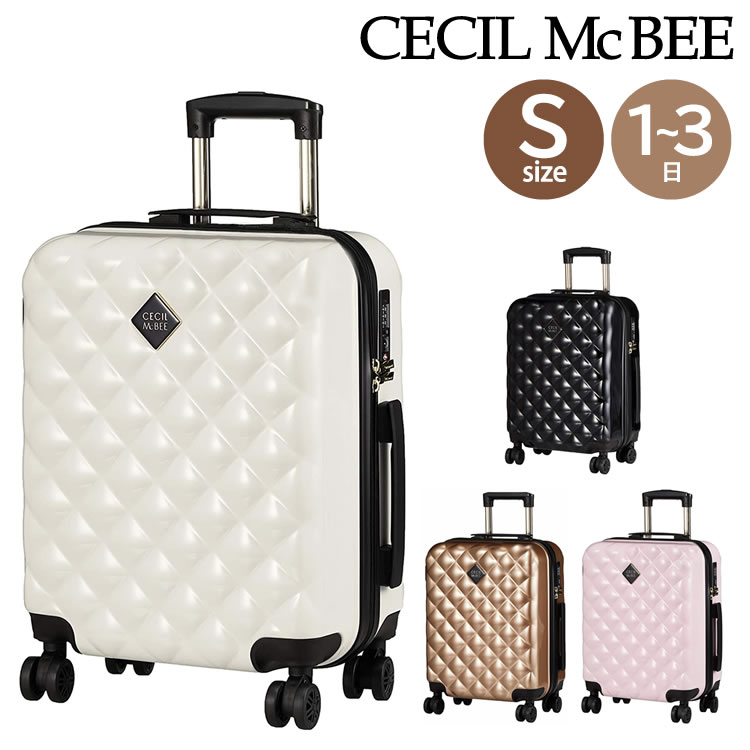 楽天市場】1泊〜3泊 国内旅行 【スーツケース】CECIL McBEE(セシル ...