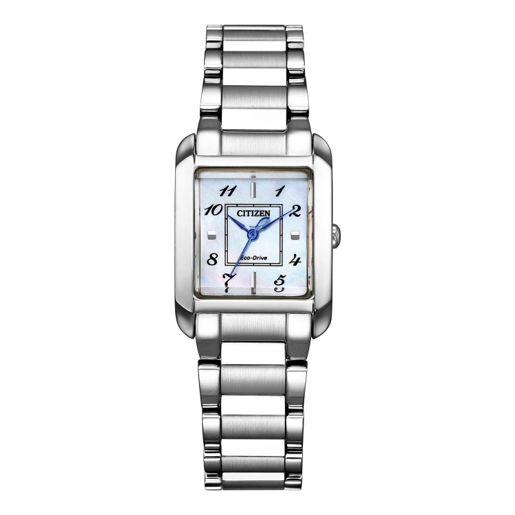 シチズン エル CITIZEN L ソーラー レディース 腕時計 EW5600-87D SQUARE Collection ステンレスバンド アナログ 国内正規品（.QL）